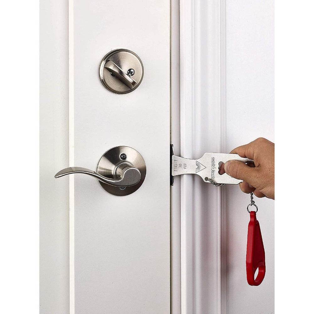 Portable Safety Door Lock - Travel & Home Security Device for Hotels, Apartments & Dorm Rooms