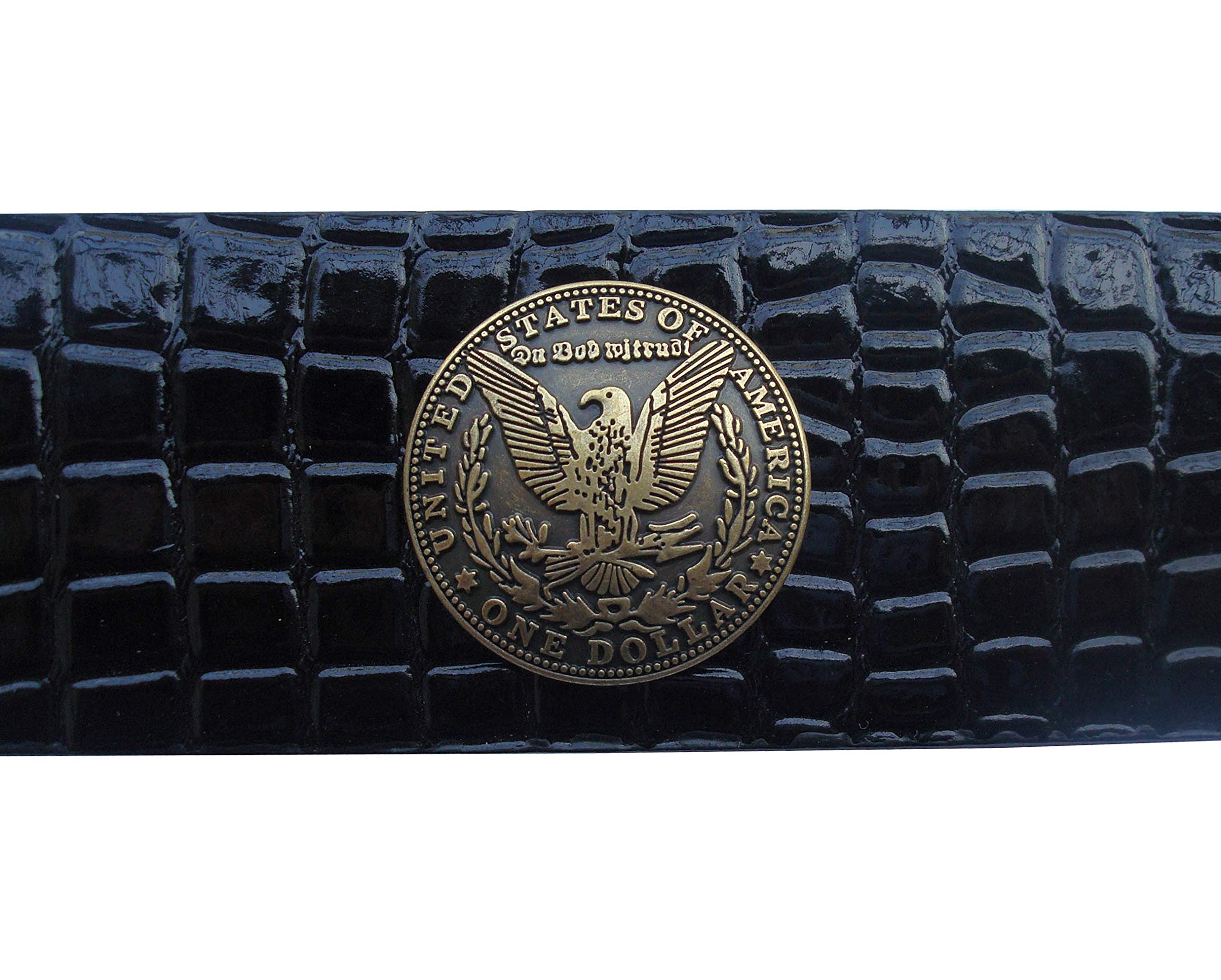 Premium Bronze Concho with Screw Back - 1.5