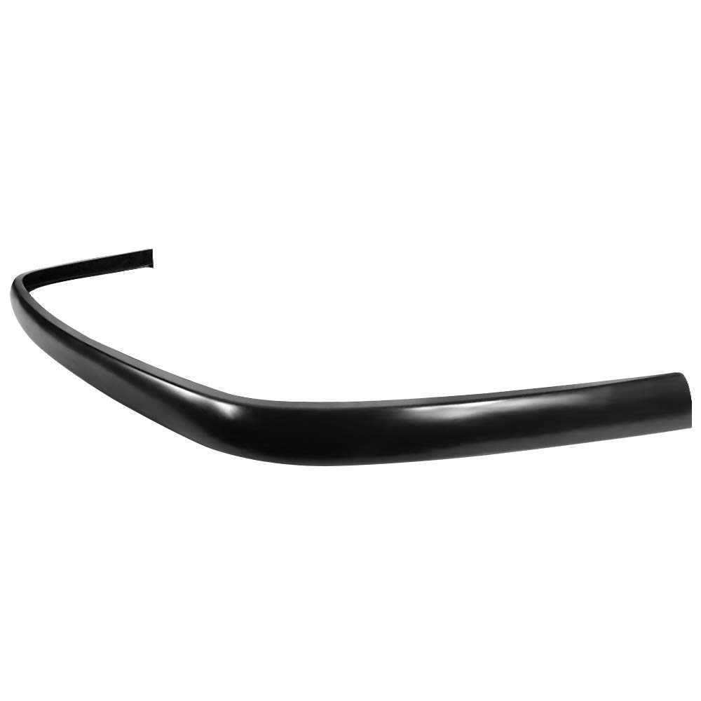 IKON MOTORSPORTS Black PU Front Bumper Lip Spoiler for 2003-2004 Ford Mustang SVT - Factory Style Under Chin Finisher | Enhances Aerodynamics & Aggressive Look | Perfect for Car Shows, Racing & Street Performance