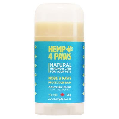 Hemp 4 Paws Organic Hemp Nose & Paw Balm for Dogs - Natural Moisturizer for Dry Cracked Paws & Noses | Perfect for All Seasons & Outdoor Activities