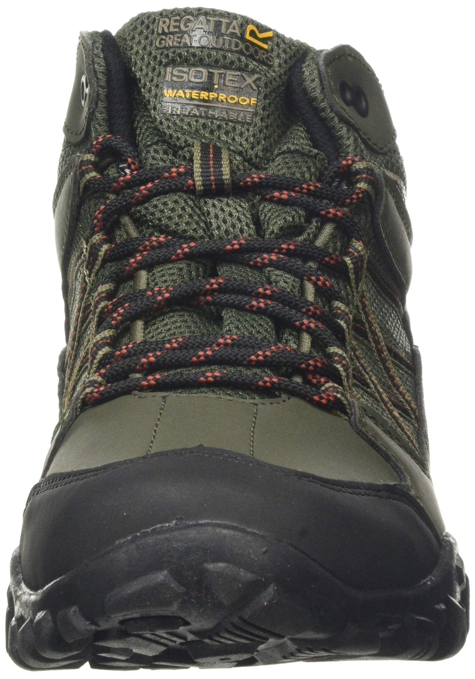 Regatta Men's Edgepoint Mid WP Waterproof Hiking Boots - Lightweight & Durable for Outdoor Trekking, Camping & Trail Adventures
