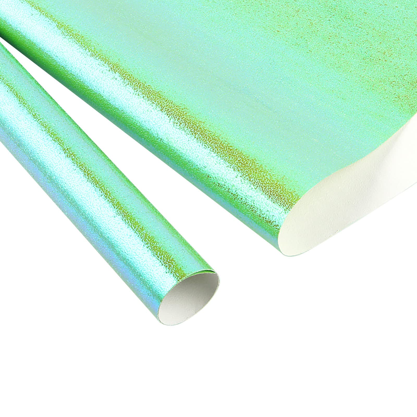 Premium Shiny Flower Gift Wrapping Paper - Rainbow Color DIY Bouquet Packaging for Christmas, Valentine's Day & Special Occasions | Eco-Friendly Penguin Design (Green, One Size) - Perfect for Home Decor, Party Favors & Thoughtful Present Wrapping