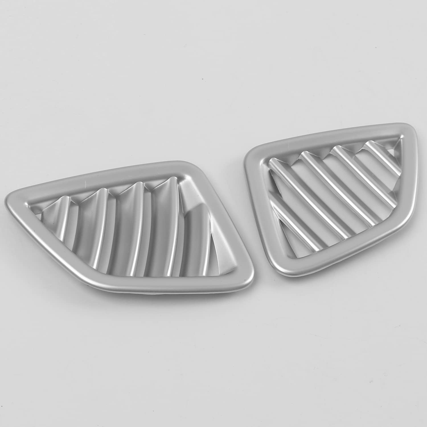 2022-2023 Kia Carnival ABS Matte Front Upper Air Vent Outlet Cover Trim - 2pcs Car Interior Accessories for Dash Protection & Style Upgrade