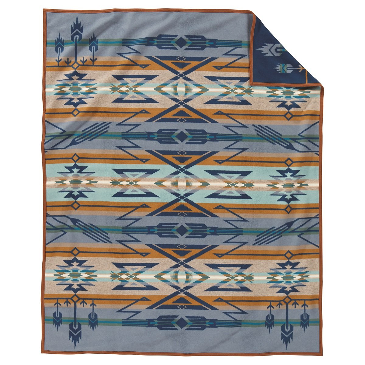 PENDLETON Star Watchers Fleece Blanket Robe - Twin Size Cozy Warm Wearable Blanket for Stargazing, Camping & Home Relaxation