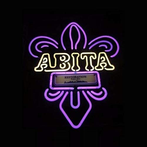 17x14 Inch Abita Beer Restoration Ale Neon Sign Light - Handcrafted Vintage Bar Decor for Man Cave, Pub & Home Wall - Perfect for Parties, Game Nights & Brewery Themed Rooms