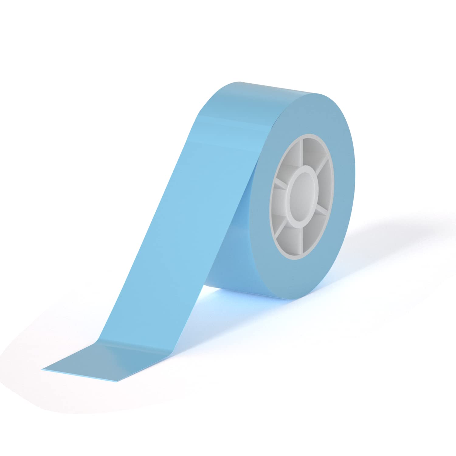 PRT Qutie Label Maker Tape - 1 Roll 13ft (4m) Sky Blue Thermal Print Label Paper, Compatible with Qutie Label Maker - Perfect for Home, Office & School Organization