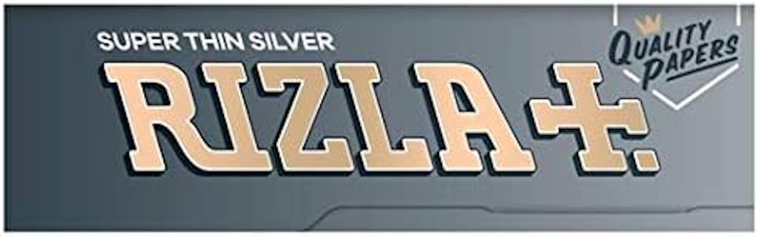 Rizla Regular Silver Rolling Papers - 10 Booklets Pack | Premium Rolling Papers for Smooth Smoking Experience | Perfect for Hand-Rolled Cigarettes & Herbal Blends