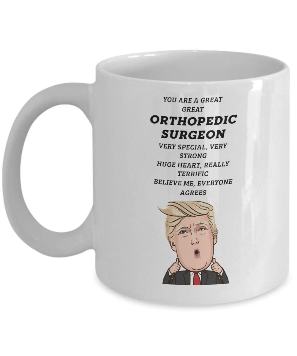 Funny Orthopedic Surgeon Gifts - Unique Christmas & Birthday Presents for Doctors - Humorous Medical Gifts from Friends & Family - Perfect for White Coat Ceremonies, Retirement Parties & Colleague Appreciation