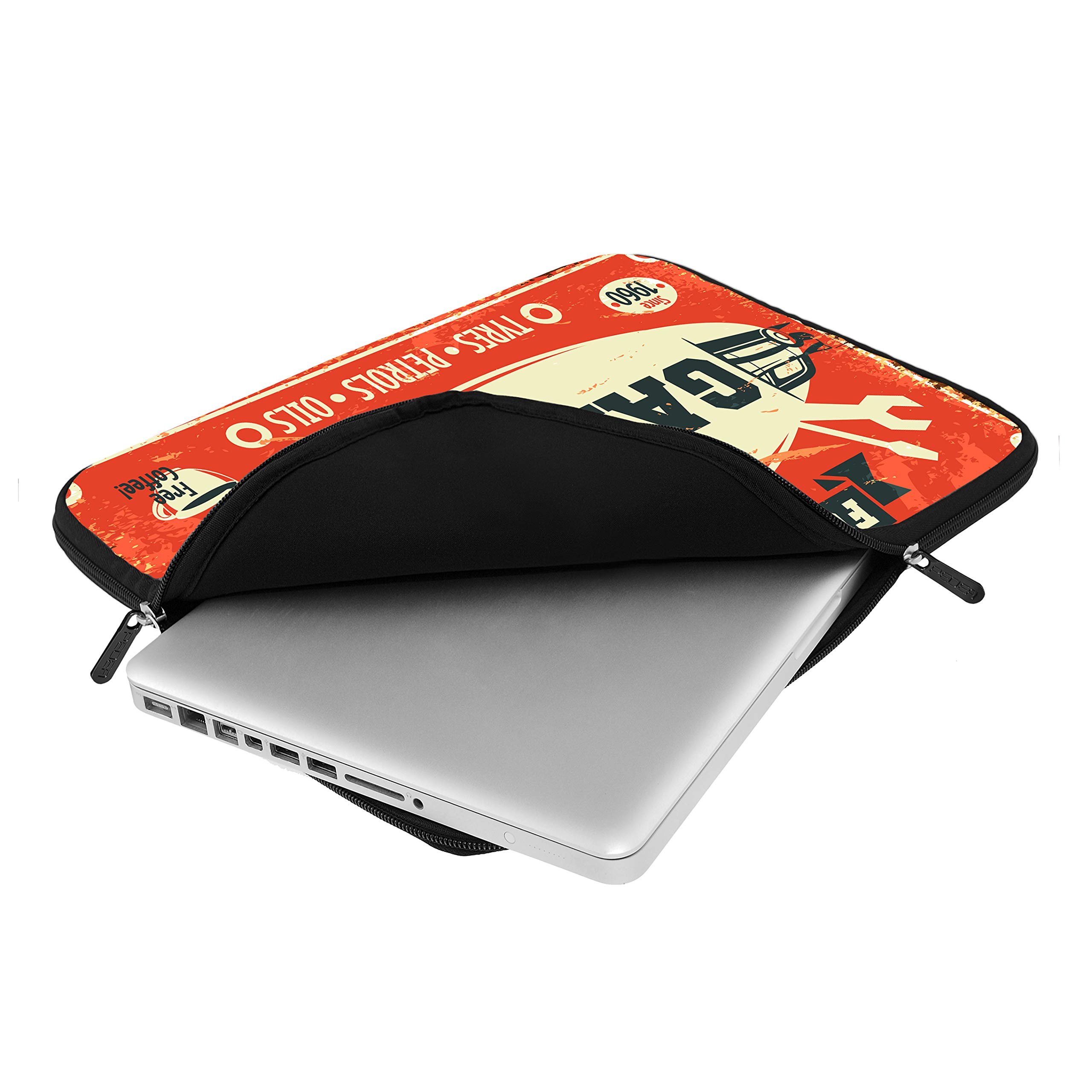 Premium 17.3 Inch Laptop Sleeve Case with Built-in Mouse Pad & Accessory Pocket - Durable Protective Cover for MacBook, Dell, HP - Perfect for Work, Travel & School