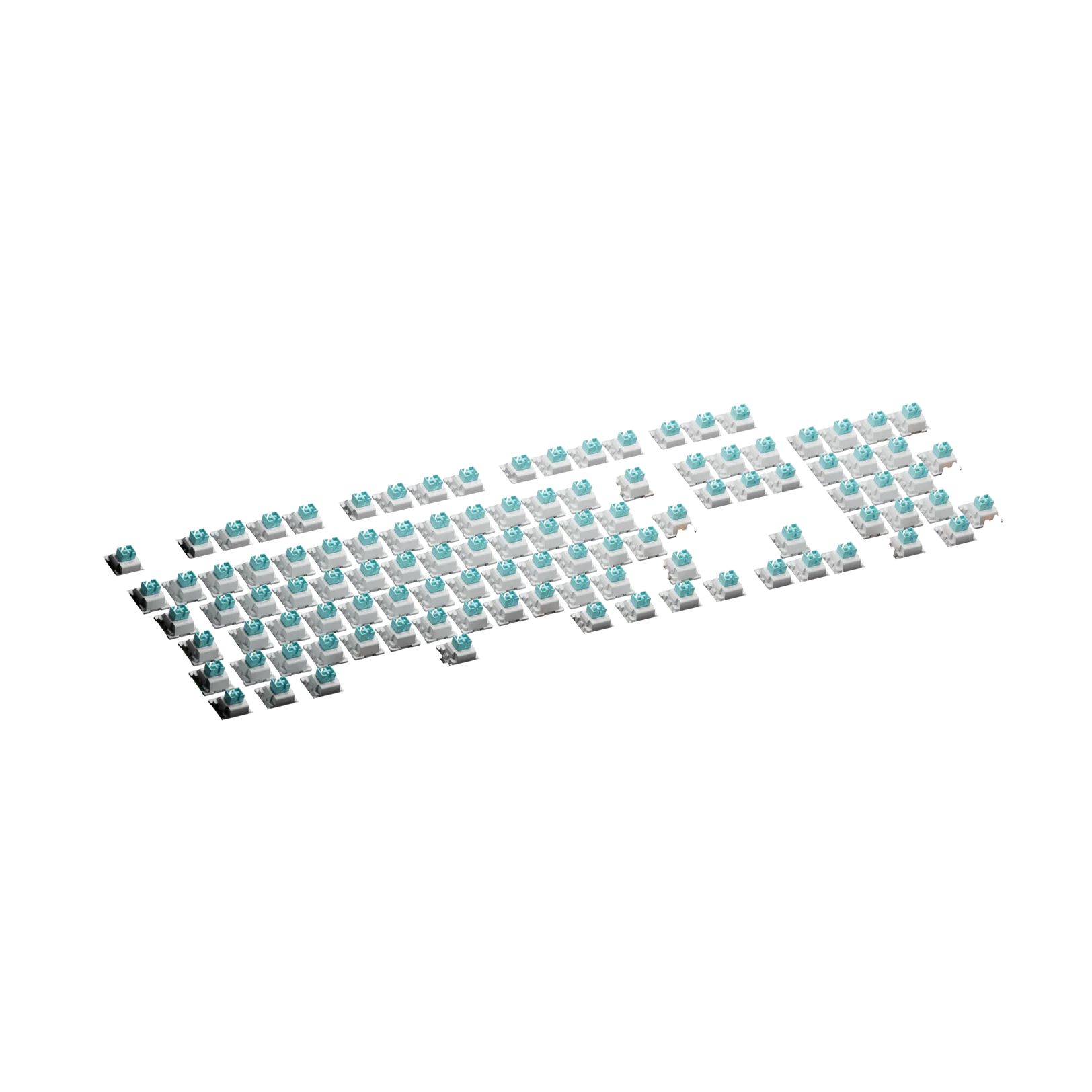 Glorious Lynx Standard HE 100 ISO Mechanical Keyboard Switches - Linear Smooth Gaming Switches for PC, Mac, and Custom Keyboards - Perfect for Esports, Typing, and Office Work