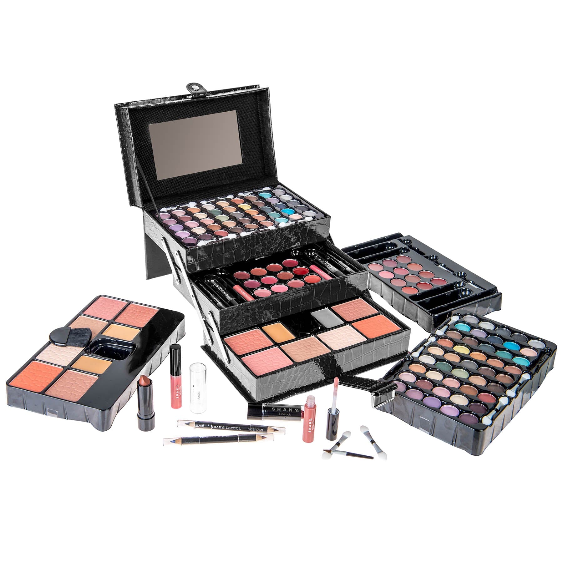 All-in-One Professional Makeup Kit with Storage Case - Perfect for Travel, Bridal & Everyday Makeup Application
