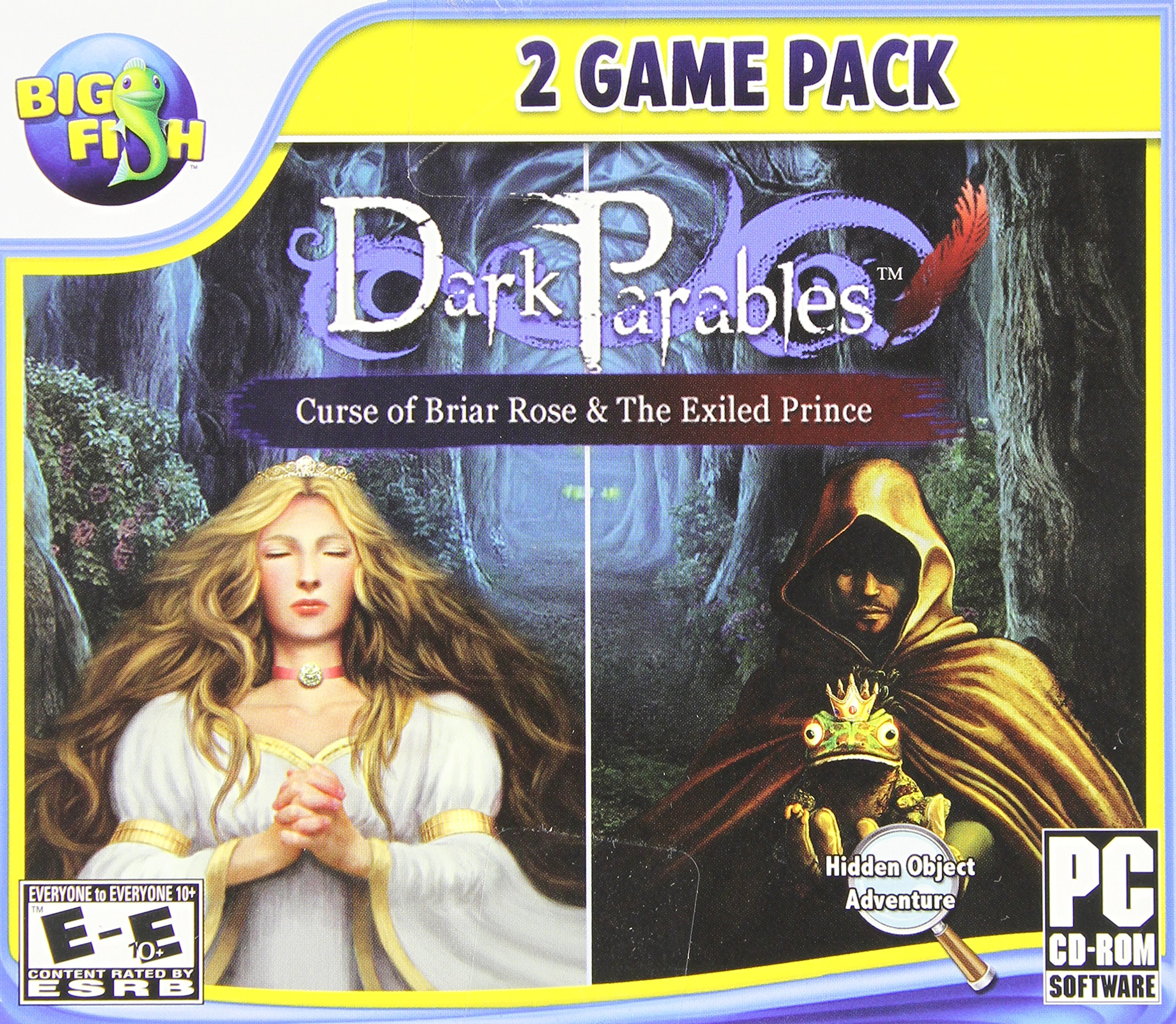 Dark Parables Dual Pack: Curse of Briar Rose & The Exiled Prince - PC Game Bundle | Fantasy Adventure Mystery Games for Windows | Perfect for Puzzle Lovers & Gothic Story Fans