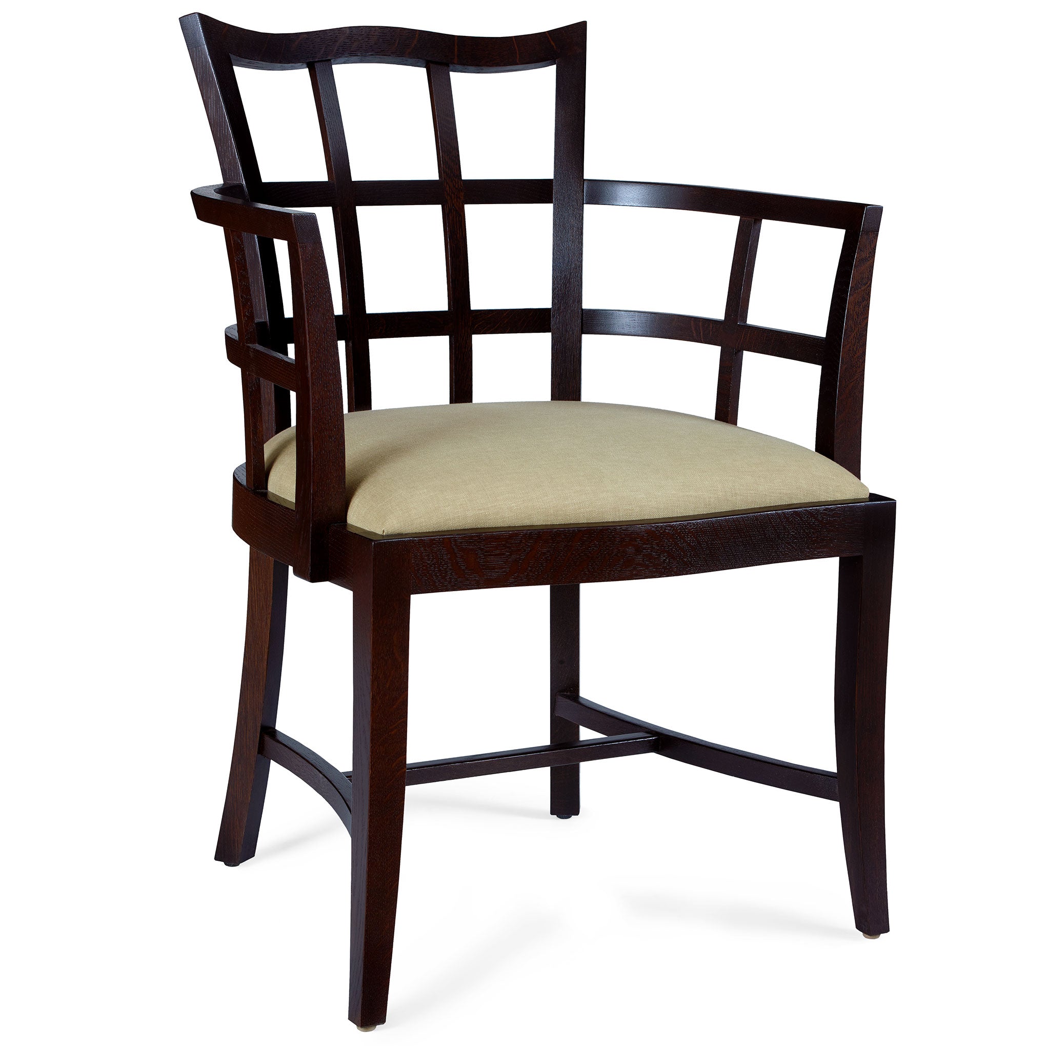 Surrey Hills Arm Chair - Modern Upholstered Lounge Chair for Living Room, Bedroom & Office - Comfortable & Stylish Home Decor Furniture