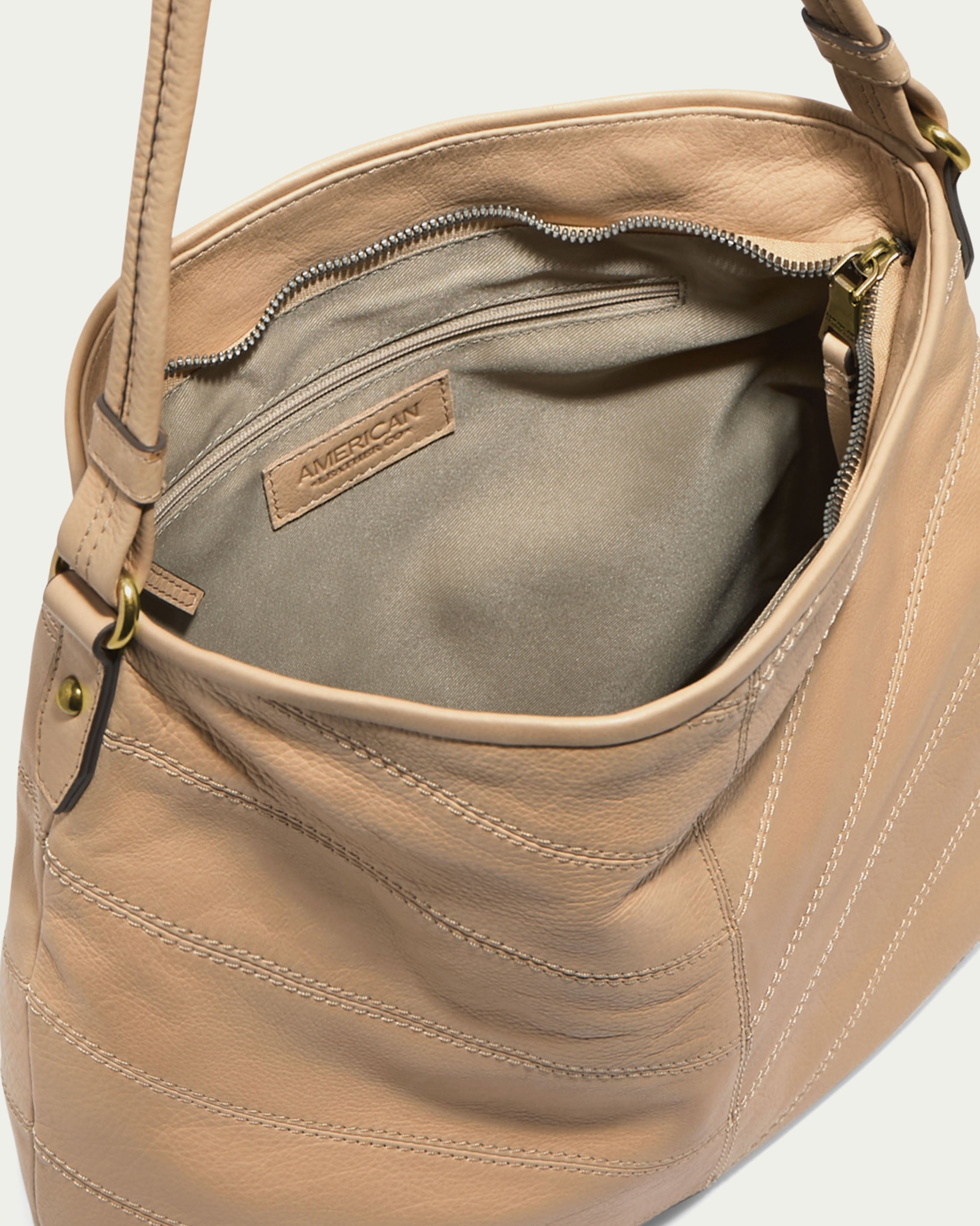 Raleigh Ziptop Patchwork Hobo Bag - Stylish & Spacious Crossbody Purse for Women | Perfect for Work, Travel & Everyday Use