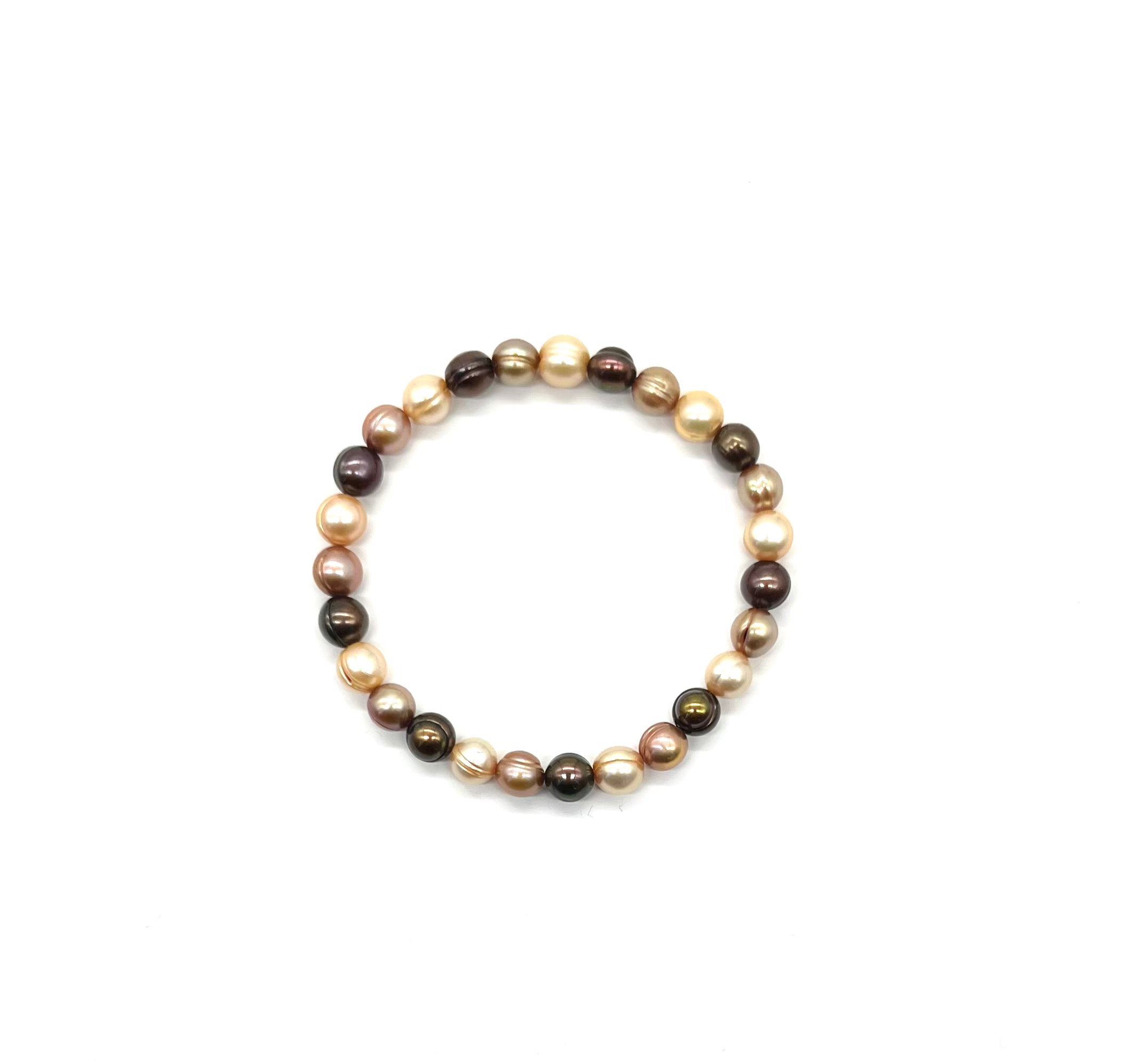 Stretchy Pearl Bracelet for Women - Elegant Adjustable Beaded Jewelry for Party, Wedding & Everyday Wear