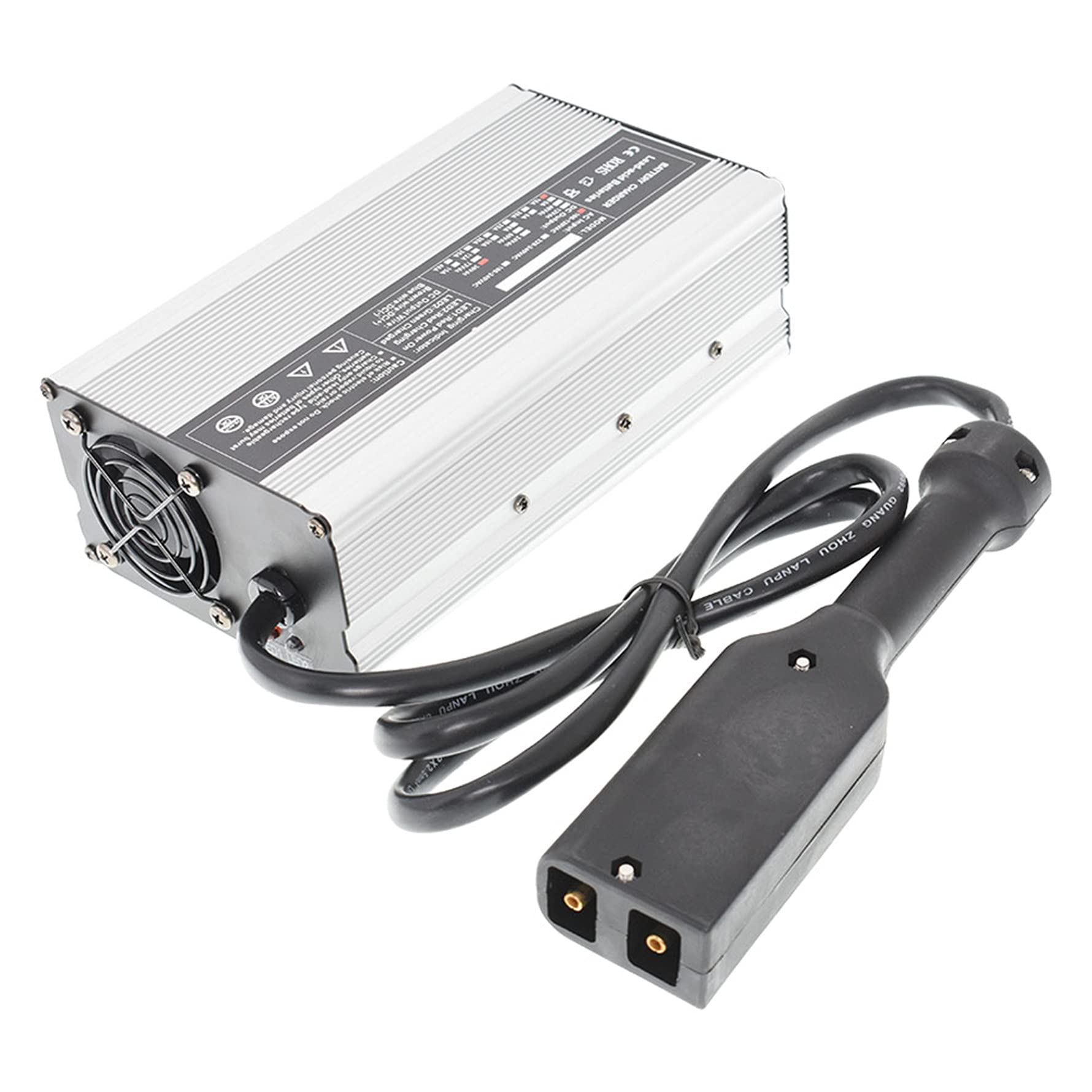 36V 18A Golf Cart Battery Charger Replacement for EZGO TXT, Club Car & Yamaha - Trickle Charge & Fast Charging - Perfect for Golf Courses, Resorts & Home Use