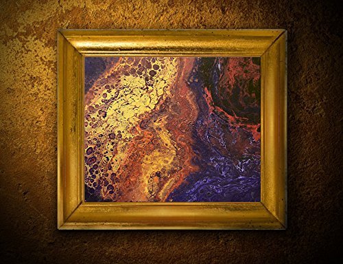 Premium Bronze Foam Acrylic Painting on Stretched Canvas - Unframed Wall Art for Living Room, Bedroom & Office Decor