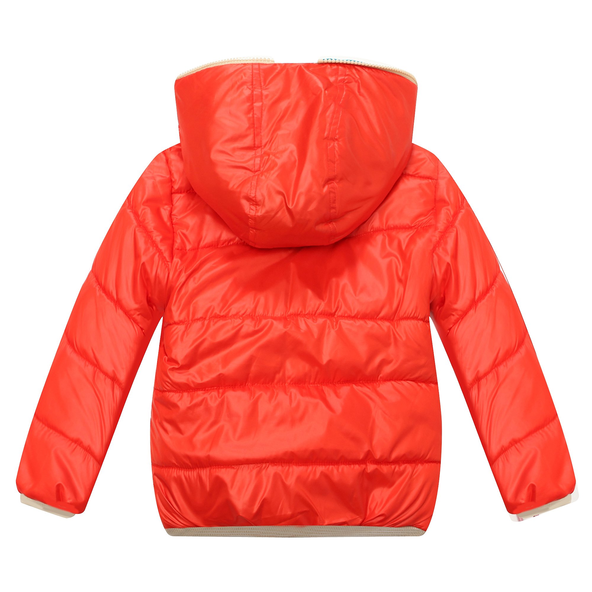 Richie House Boys' Hooded Puffer Jacket - Warm Winter Coat for Kids, Outdoor Play & School Activities