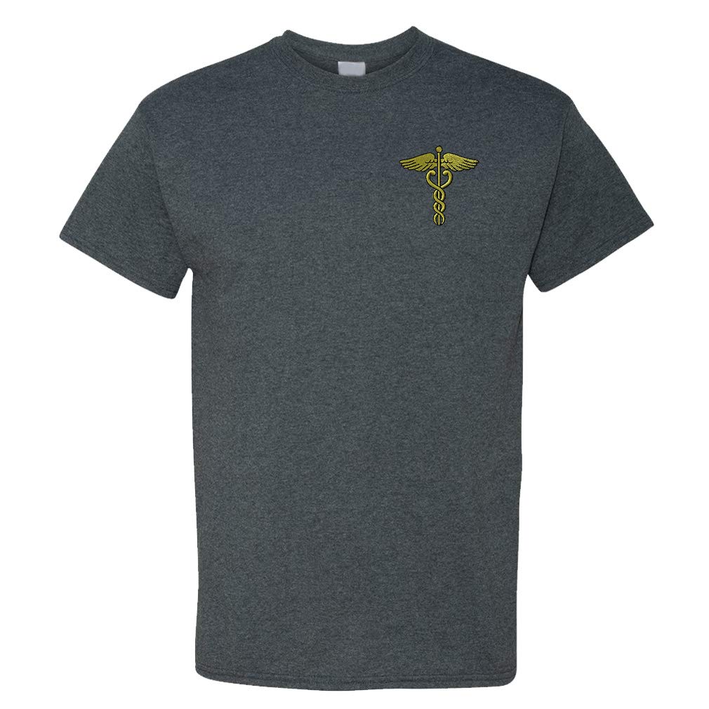Speedy Pros Funny Graphic T-Shirts for Men - Caduceus Design Cotton Tee | Casual Wear, Gifts & Everyday Comfort