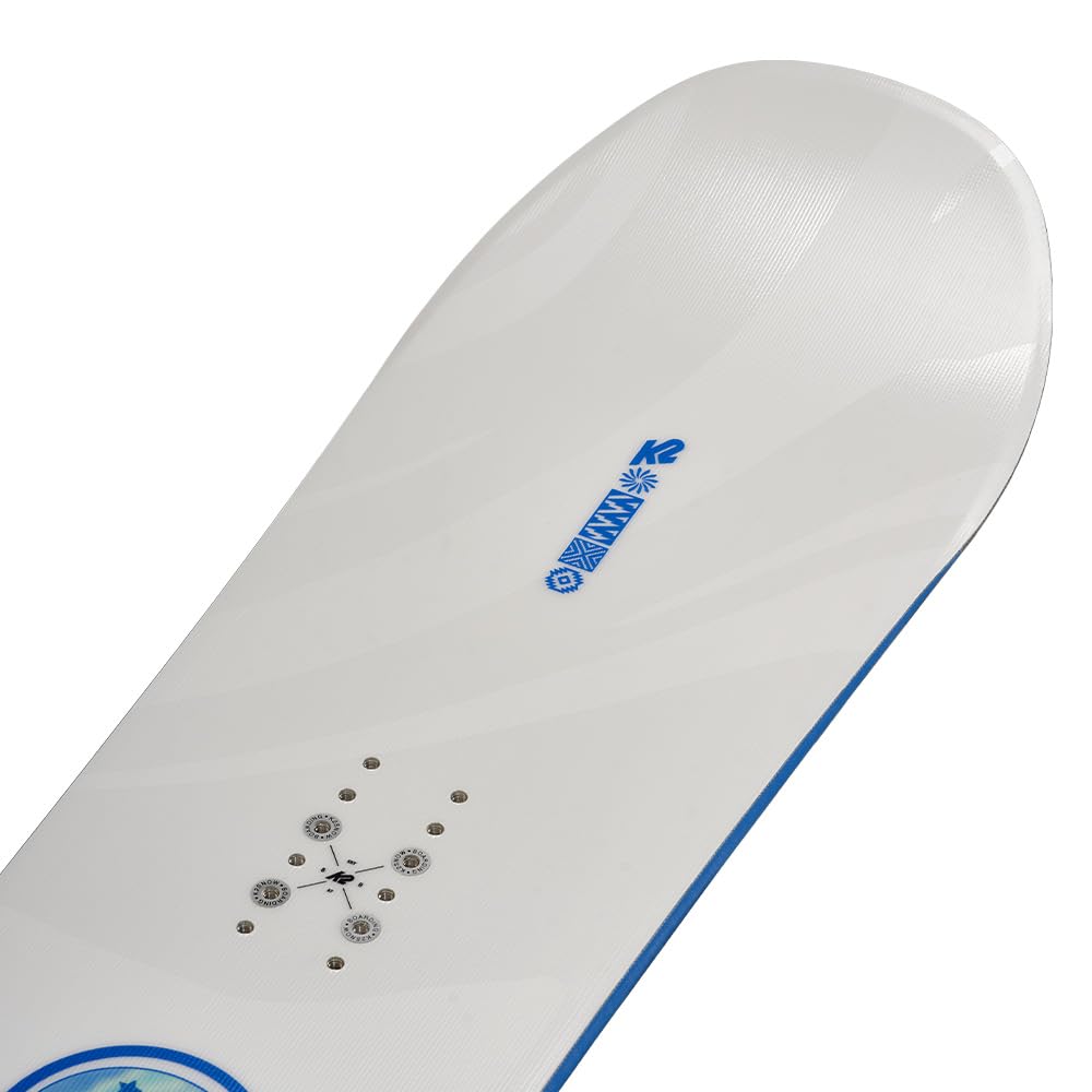 K2 Extravision Women's Snowboard - Lightweight & Durable for All-Mountain Riding - Perfect for Freestyle, Powder & Park Performance