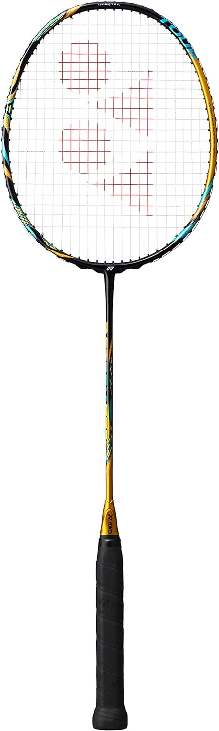 Yonex Astrox 88D Tour Badminton Racket - Black/Camel Gold | Prestrung | Premium Taiwan-Made | Perfect for Professional Players & Competitive Matches