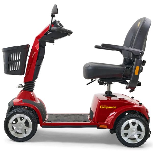 Golden Technologies Companion 4 Wheel Bariatric Mobility Scooter GC440 - Heavy Duty Electric Scooter for Adults & Seniors with 500 lbs Capacity - Ideal for Indoor & Outdoor Use, Shopping, Travel & Daily Mobility