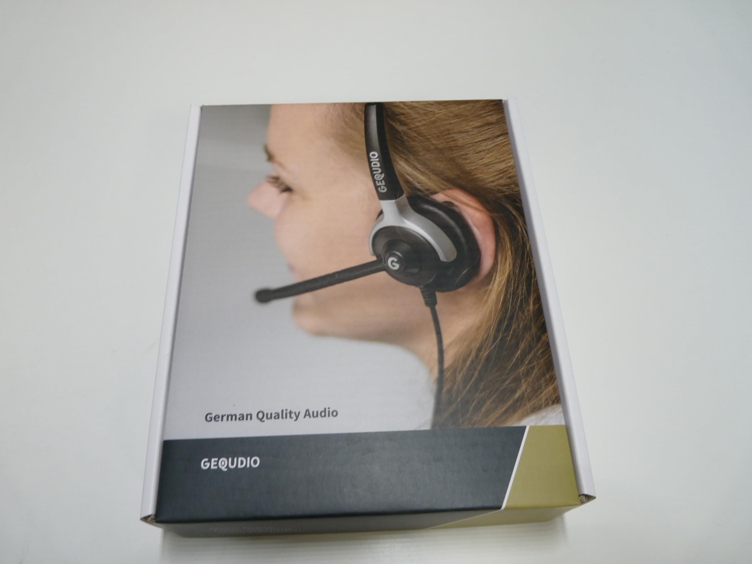 GX3+ GX5+ Wired Headset with RJ Cable - Lightweight Mono Headphones with Replaceable Cable, Ear Pads & Mic Cover - Perfect for Call Centers, Office & Customer Service