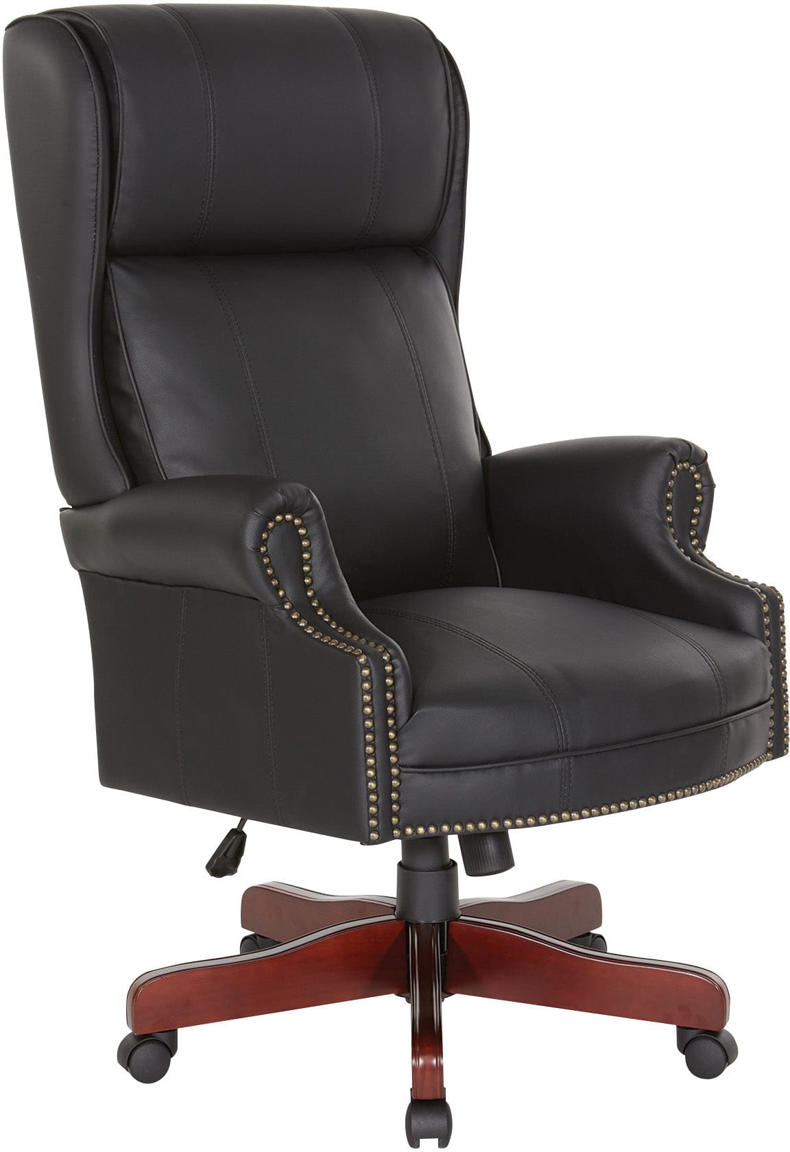 Office Star Traditional Executive High Back Chair [TEX280] - Ergonomic Office Chair for Home & Business, Perfect for Long Hours of Work & Meetings