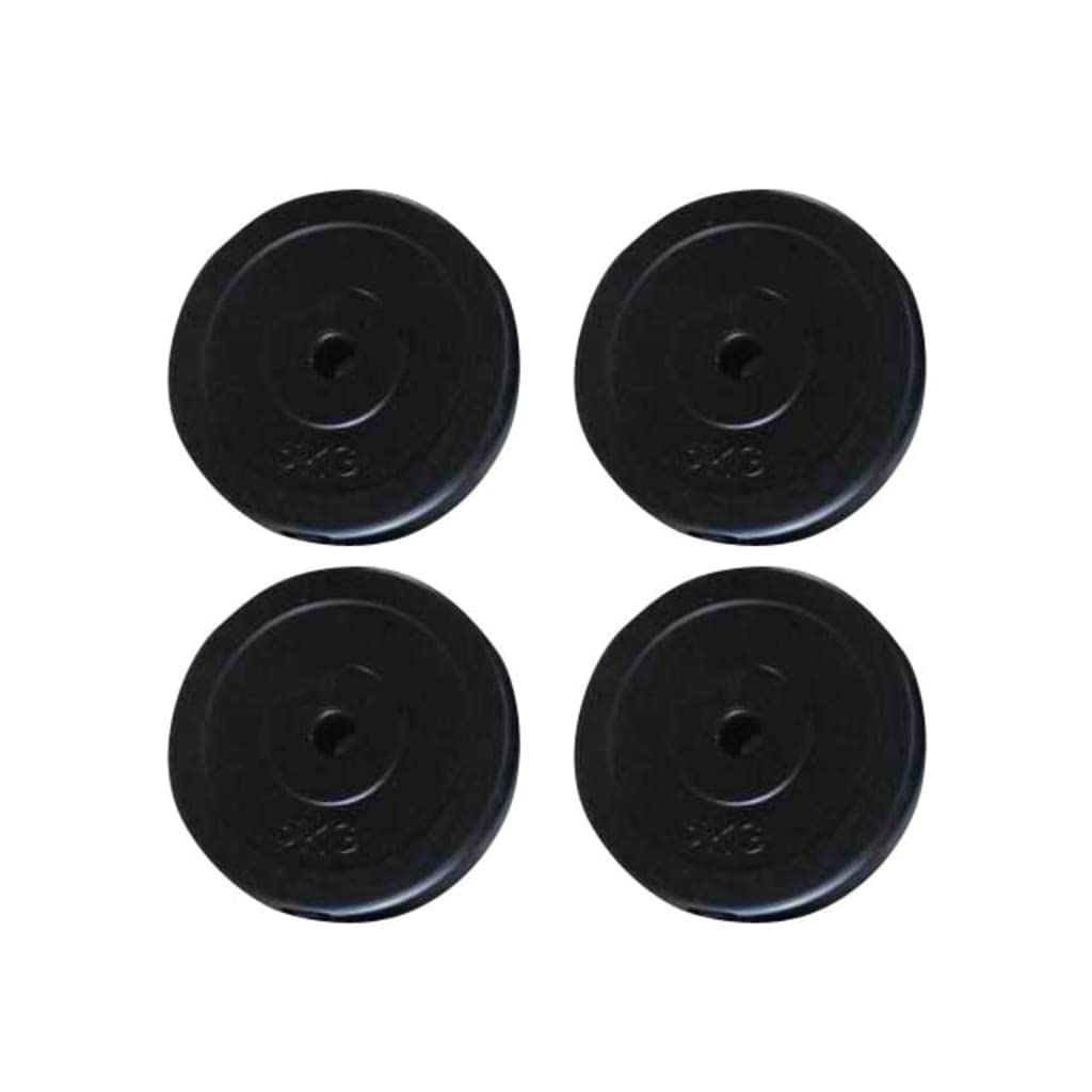 CHARMMA 44.1 lbs (21KG) Olympic Weight Plates Set of 4 - Premium Cast Iron Gym Plates for Home & Commercial Workouts - Perfect for Weightlifting, CrossFit, Strength Training & Fitness Equipment