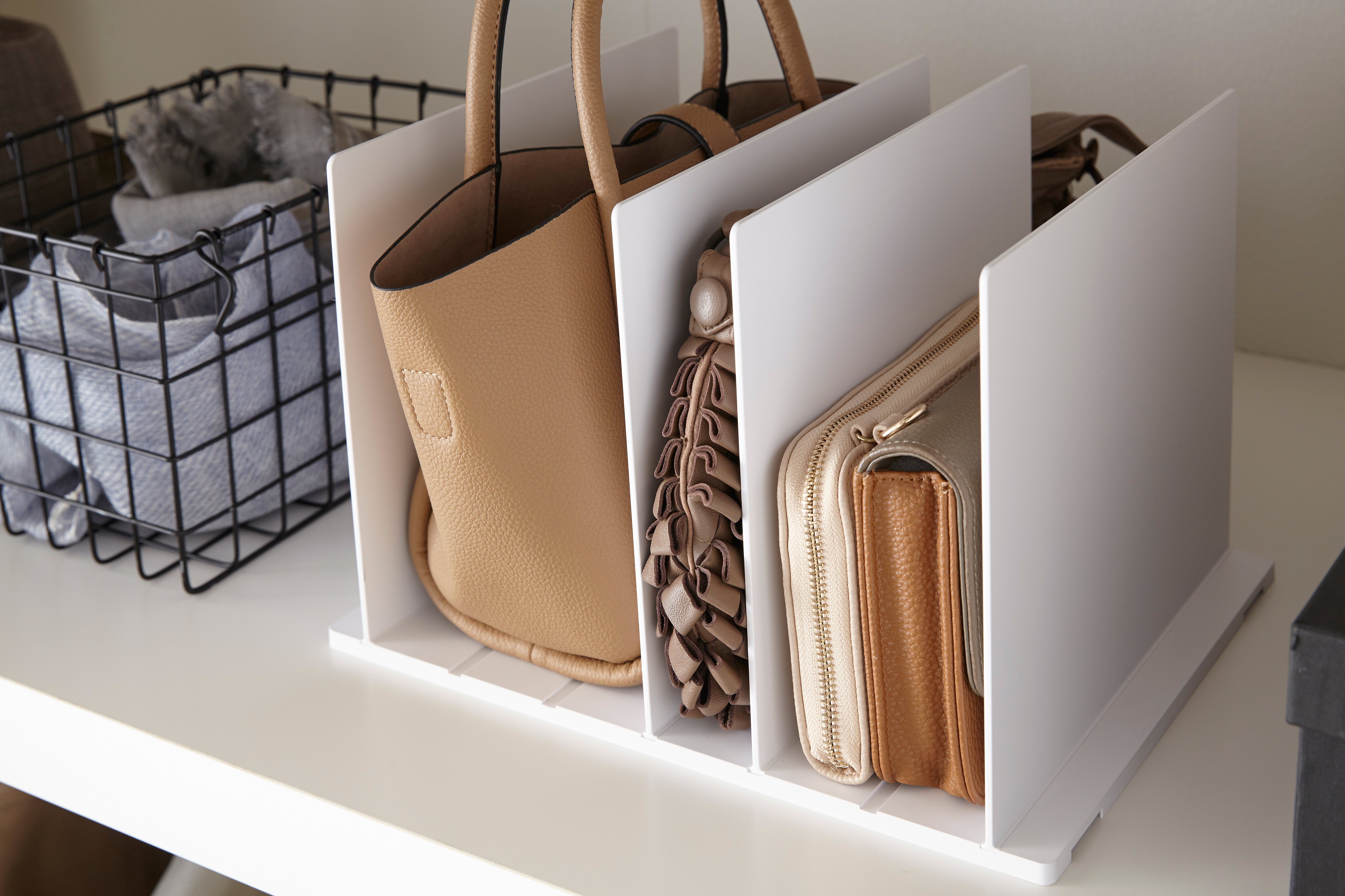 2-Pack Handbag Organizer Insert - Premium Purse Organizer with Multiple Pockets for Women - Perfect for Tote Bags, Travel & Everyday Use