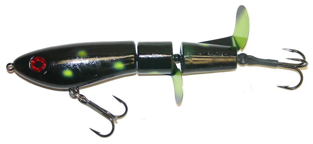 Bucher Super Topraider Surface Fishing Lure - Topwater Bass Bait for Freshwater & Saltwater - Perfect for Casting, Trolling, and Tournament Fishing