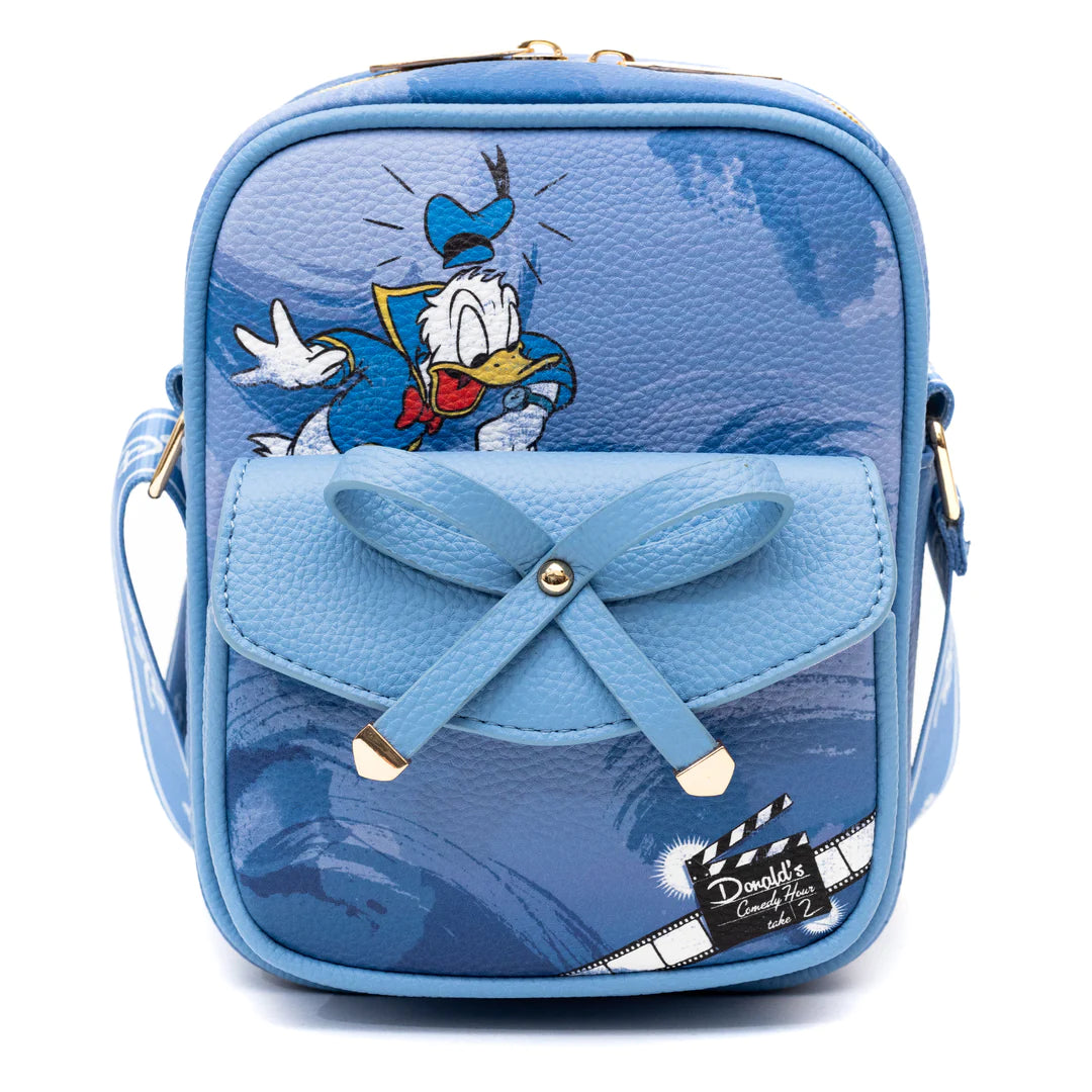 Donald Duck Crossbody Bag for Women & Men - Disney Cartoon Character Shoulder Purse - Fashionable & Lightweight for Travel, Shopping & Daily Use