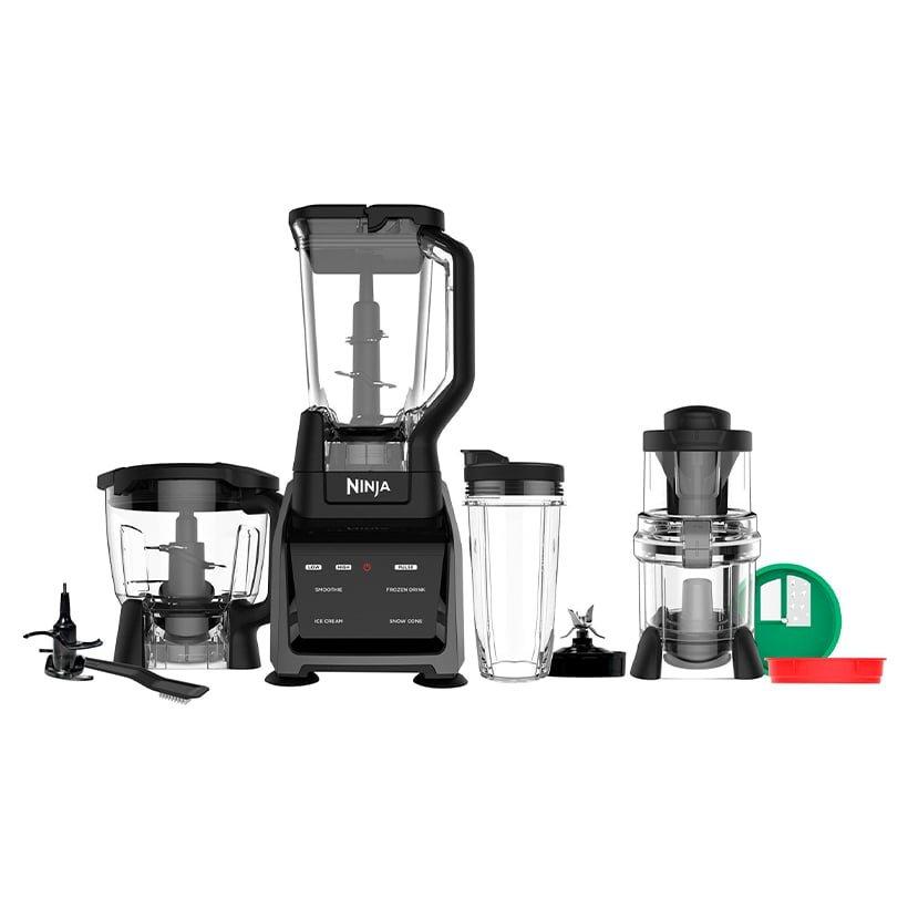 Ninja IntelliSense Kitchen System - 14-Piece Countertop Blender & Food Processor Set for Smoothies, Dough & More - Perfect for Home Cooking, Meal Prep & Healthy Lifestyles