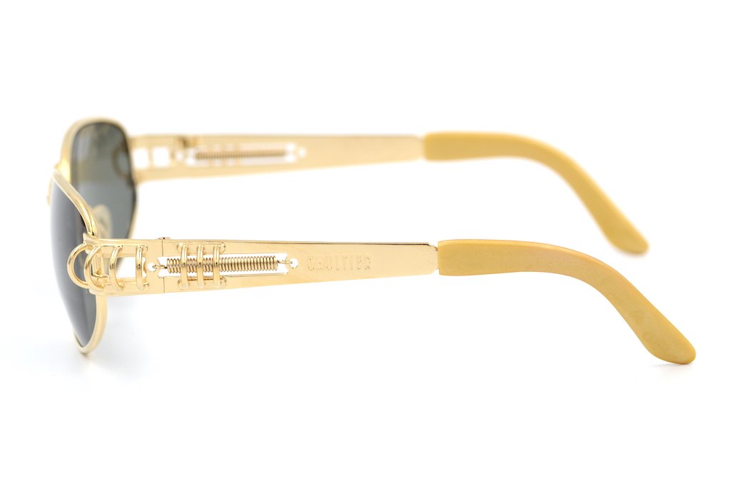 Jean Paul Gaultier 56 6105 Designer Sunglasses for Women & Men - UV Protection, Luxury Fashion Shades for Outdoor, Travel & Beach Activities