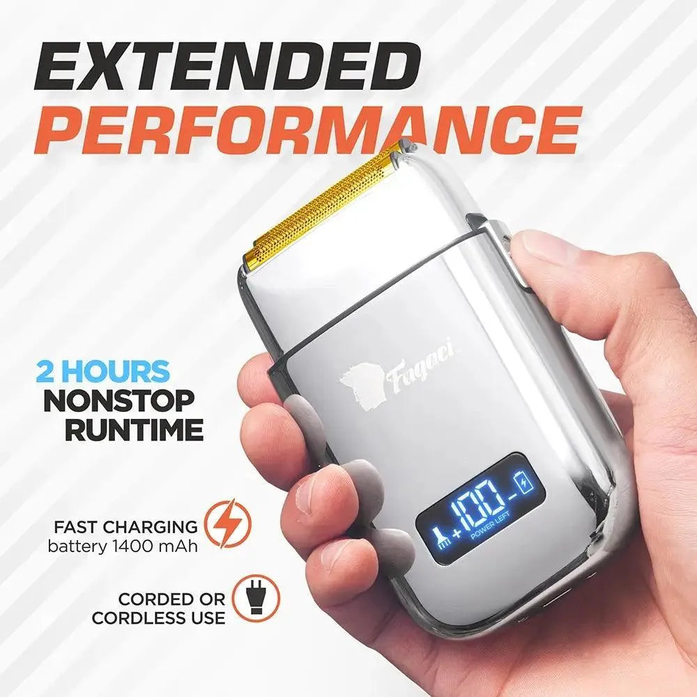 Mastery Shaver - Professional Electric Razor for Men, Smooth & Close Shave - Perfect for Travel, Gym & Daily Grooming Routine