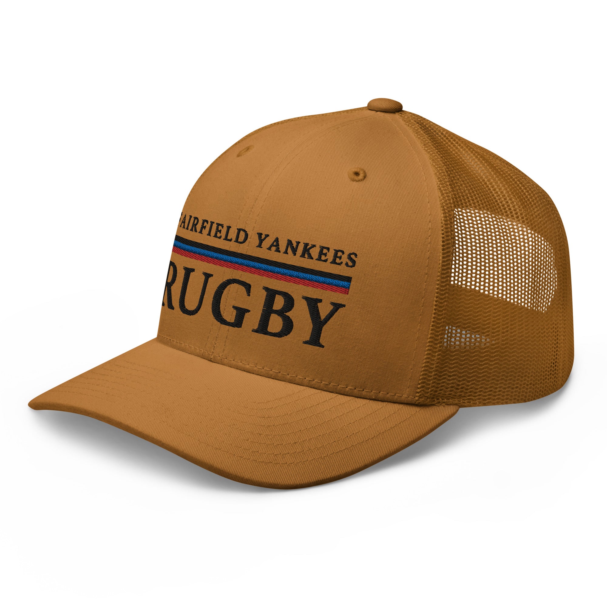 Fairfield Yankees RFC Retro Trucker Cap - Vintage Baseball Hat for Men & Women - Adjustable Snapback for Sports Fans & Casual Wear