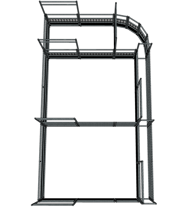 Galvanized 16-32 Head Goat & Sheep Working System - 4 Rail Livestock Fence with Heavy Duty Mesh - Perfect for Farm Animal Handling, Pasture Management, and Livestock Containment