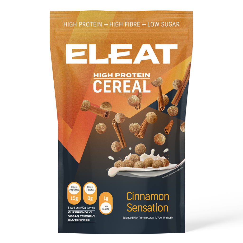 Eleat Balanced High Protein Cereal 250g - Healthy Breakfast & Snack for Fitness, Weight Loss & Active Lifestyle