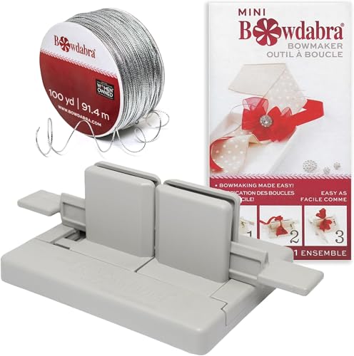 Mini Bow Maker and Silver Wire