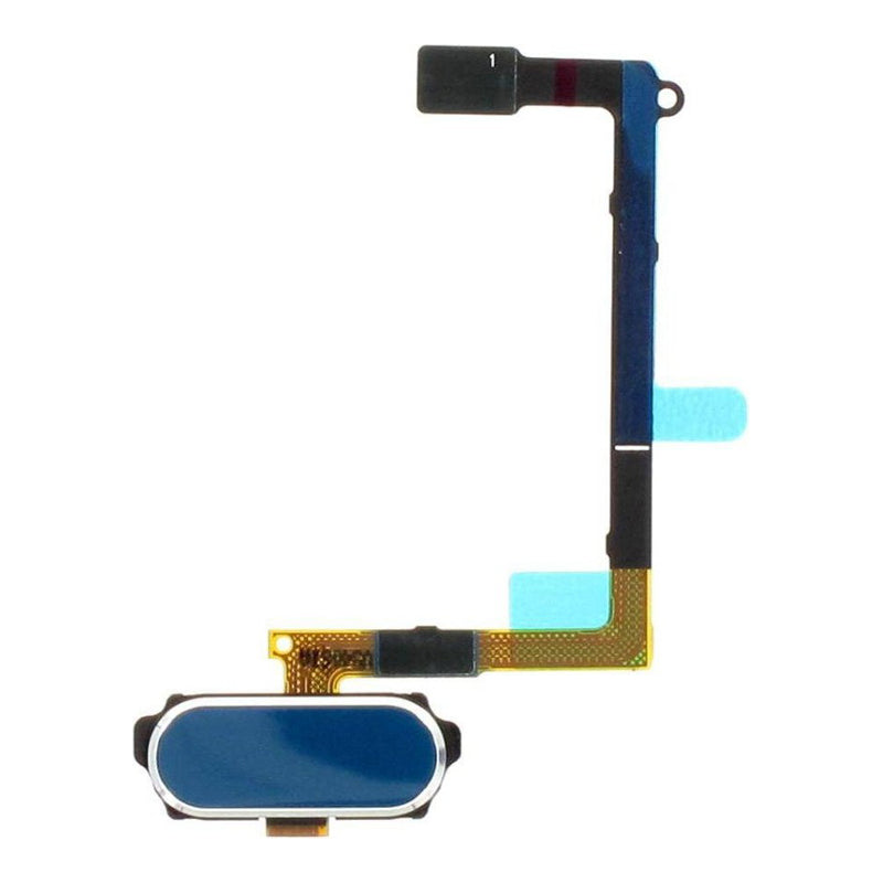 Original Samsung Galaxy S6 Home Button & Flex Cable Replacement - Fix Cracked/Broken Button & Touch Issues - DIY Repair Kit for Home Screen & Fingerprint Sensor Problems - Perfect for Phone Repair Shops & Tech Enthusiasts