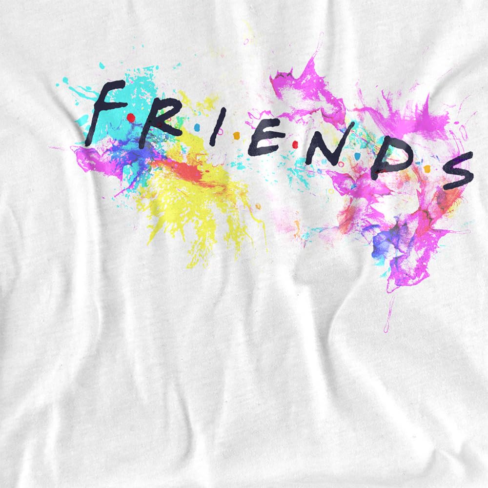 Popfunk Friends Watercolor Adult T-Shirt - Soft Cotton Graphic Tee for Men & Women - Perfect for Casual Wear, Gifts, and Everyday Outfits