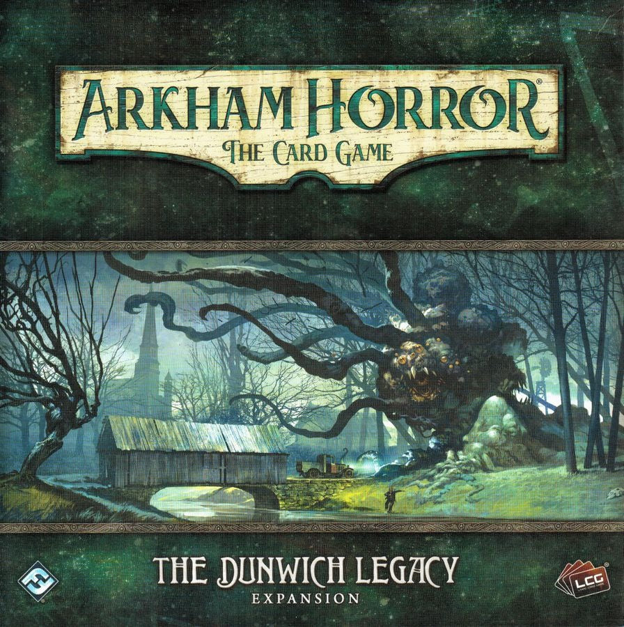 Arkham Horror LCG: The Dunwich Legacy Expansion - Horror Board Game for Adults | Cooperative Card Game for 2-4 Players | Perfect for Game Nights & Lovecraftian Horror Fans