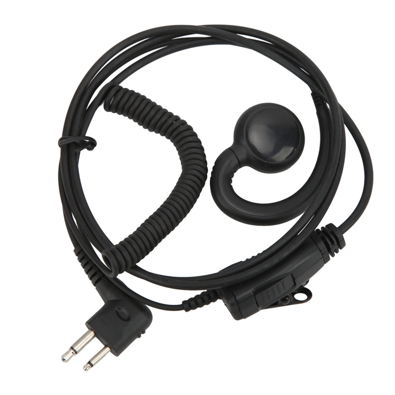 Two-Way Radio Headset with Noise Cancellation - Ergonomic & Comfortable Walkie Talkie Headset for Motorola A8, XIR P3688 - Ideal for Construction, Security, and Event Staff
