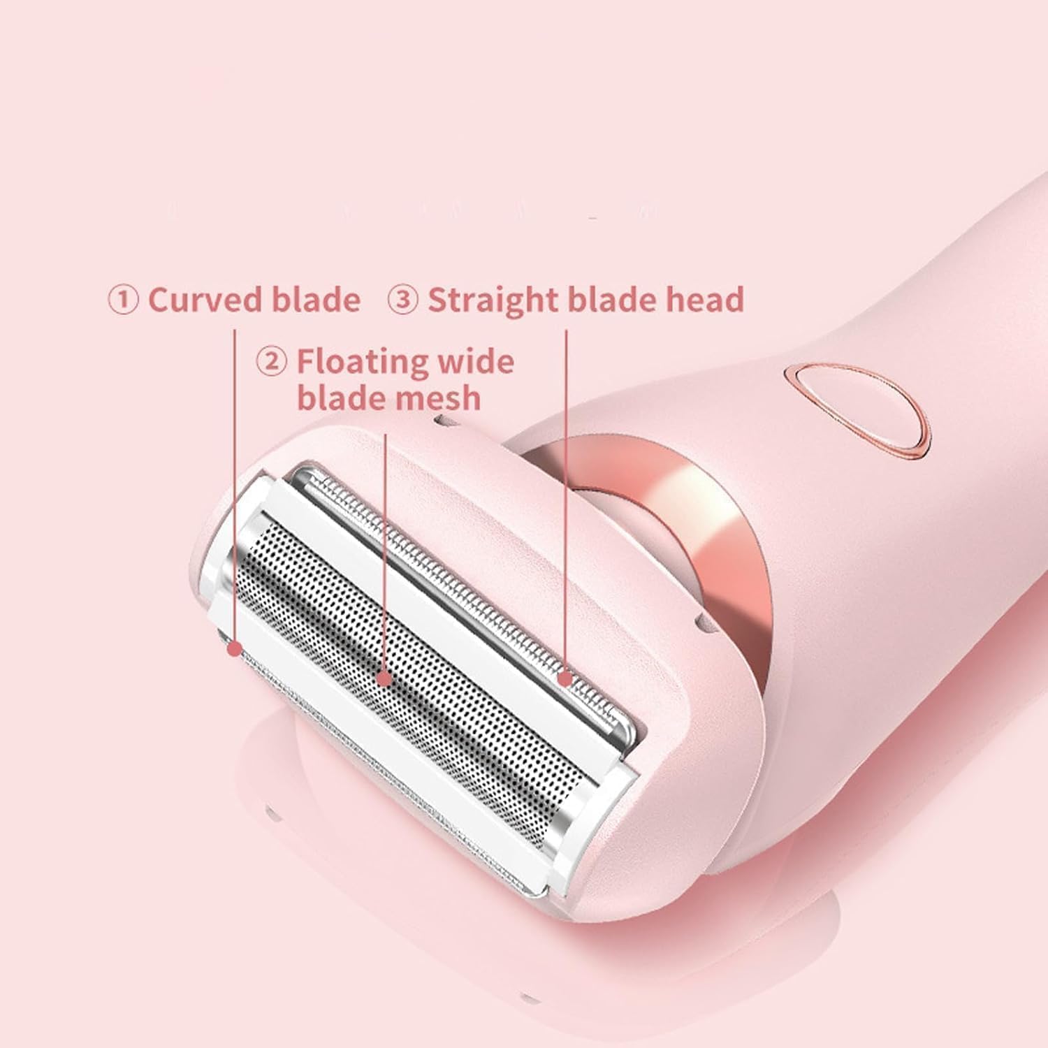 Velvix Smoothshave Electric Razor for Women & Men - 2-in-1 Waterproof Mermaid Shaver & Epilator - Portable Rechargeable Hair Removal for Legs, Bikini, Underarms - Perfect for Travel, Gym & Home Use