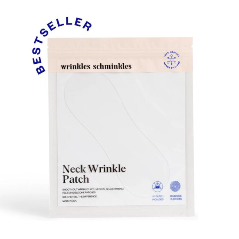 Wrinkles Schminkles Neck Wrinkle Patches - Anti-Aging Treatment for Smooth Skin | Reduce Fine Lines & Wrinkles Overnight | Perfect for Nighttime Skincare Routine & Special Occasion Prep