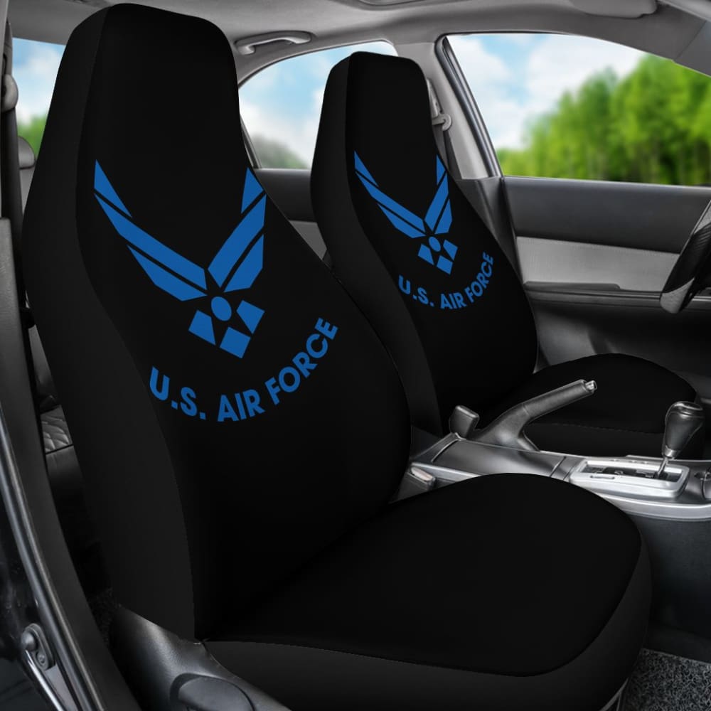 US Air Force Printed Car Seat Covers - Durable & Stylish Auto Accessories for Military Enthusiasts - Perfect for Trucks, SUVs & Cars