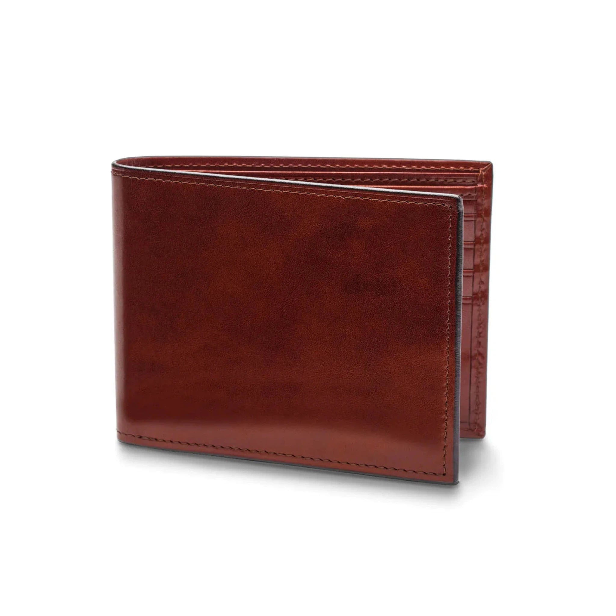 Bosca Genuine Leather Bifold Wallet for Men - RFID Blocking Credit Card Holder & ID Window - Perfect for Everyday Carry, Business & Travel