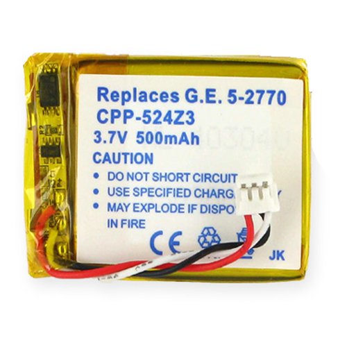 GE 5-2770 Cordless Phone Battery Combo Pack - 3 x EM-CPP-524Z3 Replacement Batteries for Home & Office Phones | Long-Lasting Power Solution