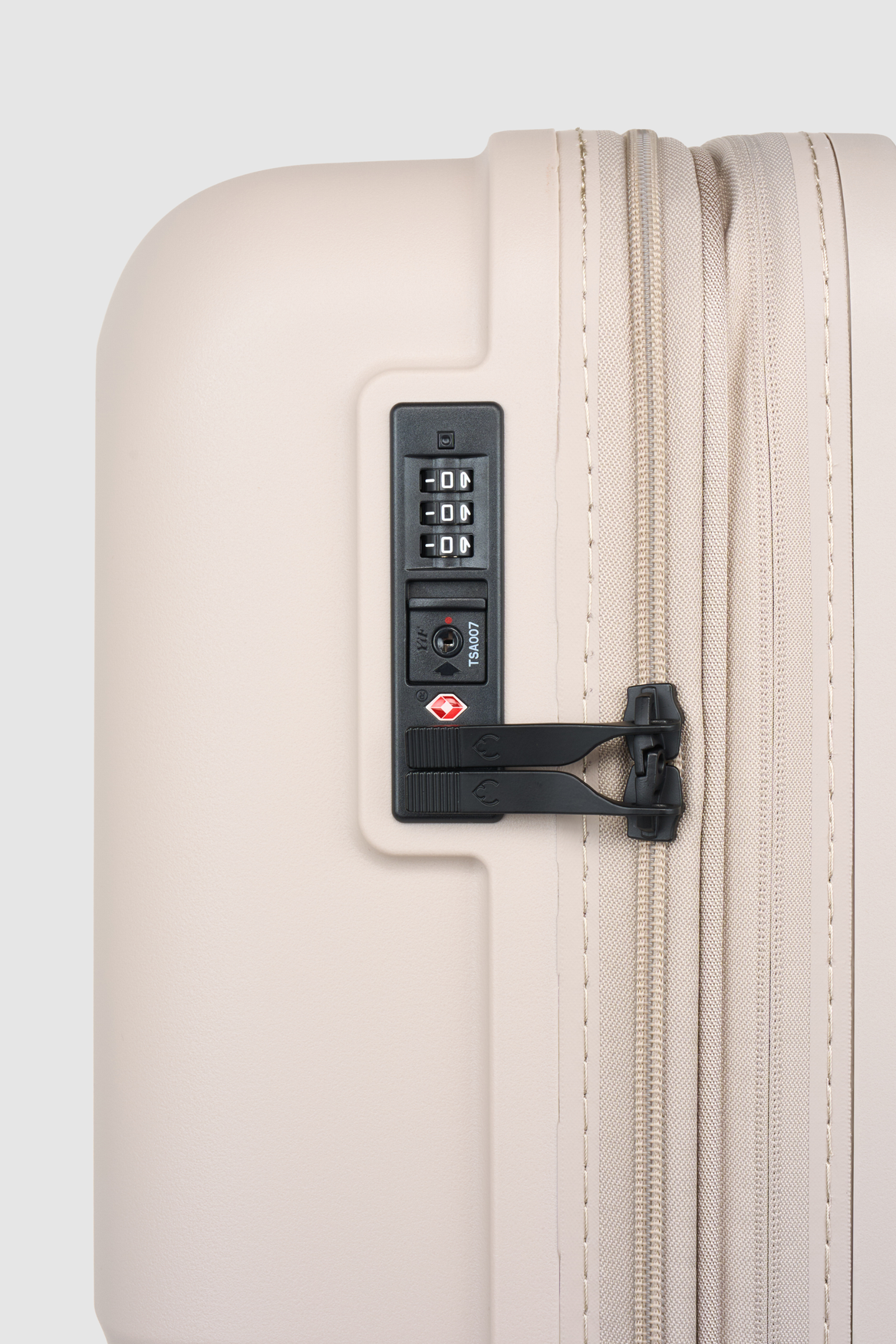 55cm Single Stripe Carry-On Suitcase - Lightweight Luggage for Business Travel & Weekend Getaways