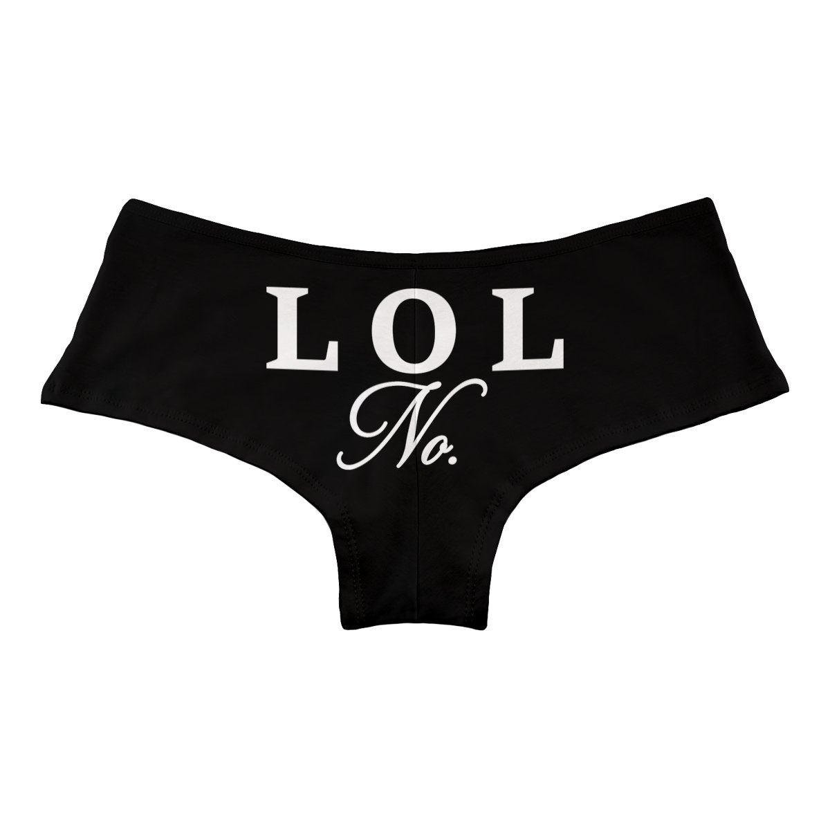 Funny LOL Women's Boyshort Underwear - Comfortable Cotton Panties for Casual Wear & Sleep